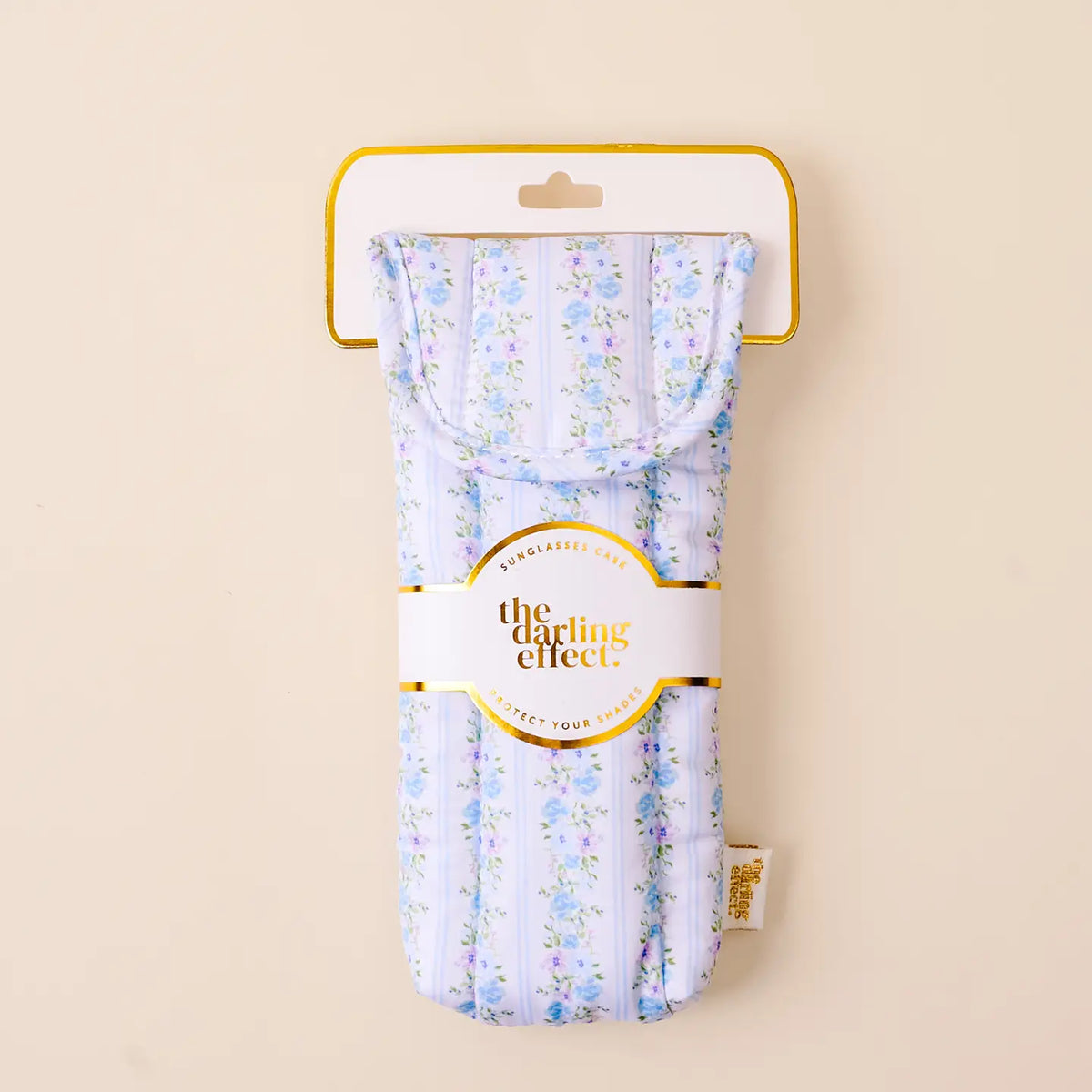 Sunglasses Case | Petal Parade Blue
